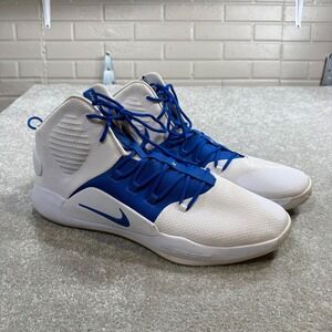 Nike Hyperdunk X TB White Royal Blue Mens 21 Basketball Shoes Sneakers EU 55.5